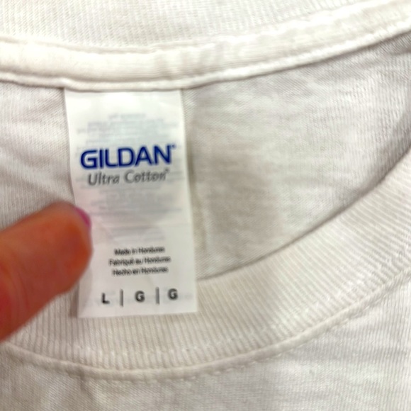 GILDAN SIZE LARGE COLORFUL THANKSGIVING DAY 2016 BOULEVARD BOLT LONG SLEEVE T - Picture 4 of 4